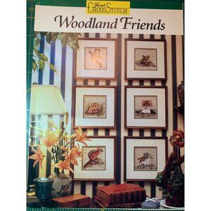 Just Cross Stitch Woodland Friends Cross Stitch Pattern Book Nature Designs